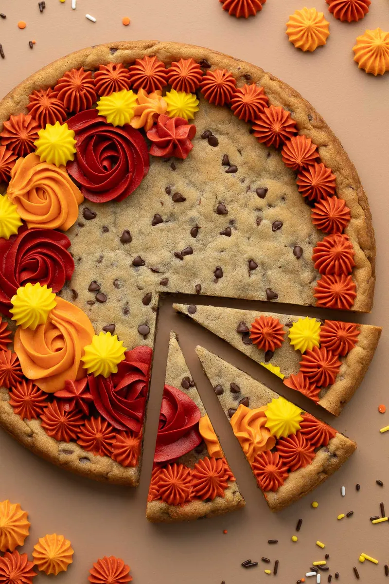 Fall Cookie Cake