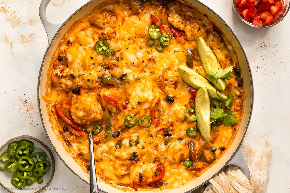 Chicken Fajita Casserole