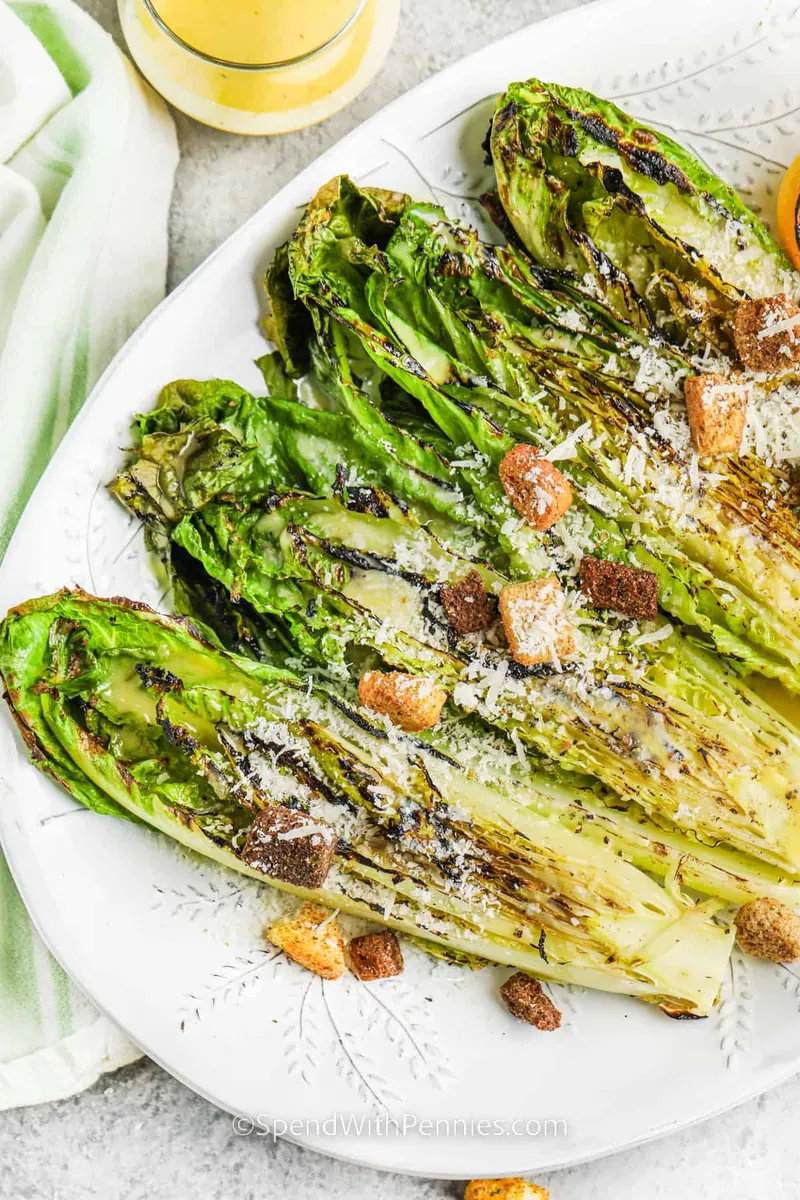 Grilled Romaine Salad