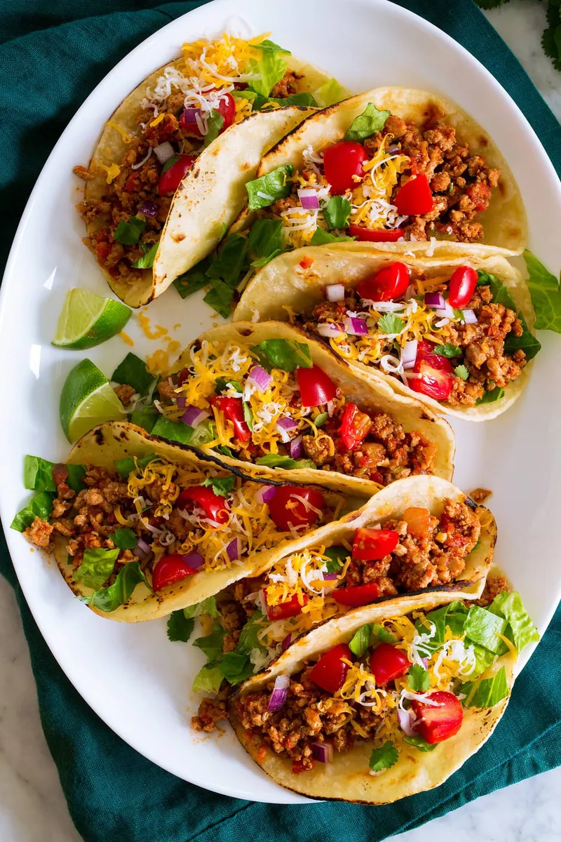 Ground Turkey Tacos