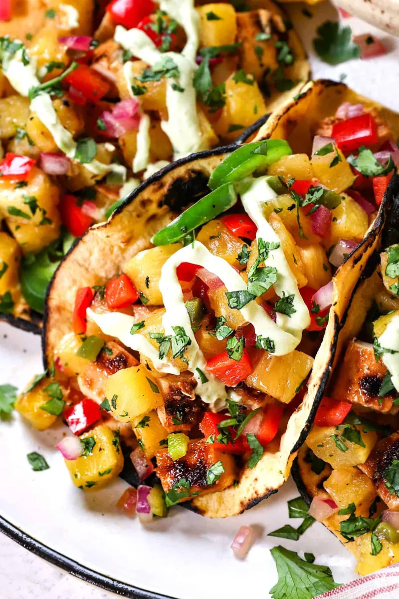 Chili Lime Chicken Tacos