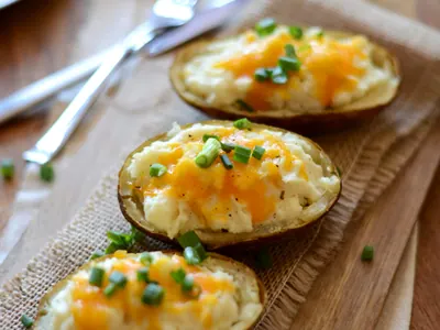 Cauliflower Twice-Baked Potatoes