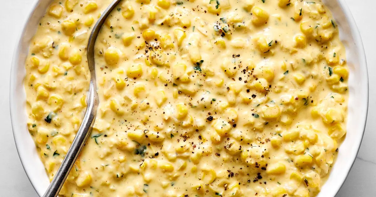 Creamed Corn with heavy cream