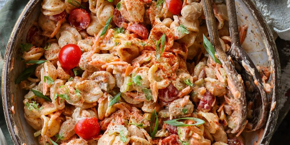 Buffalo Pasta Salad