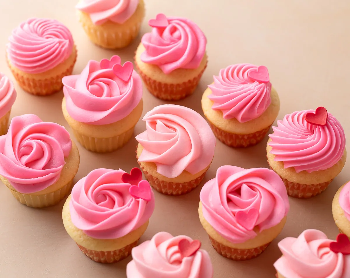 Mini Vanilla Cupcakes
