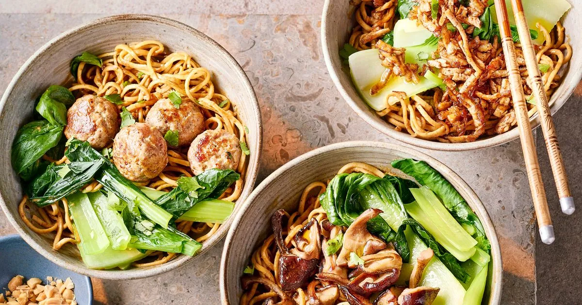Dan-Dan Style Noodles