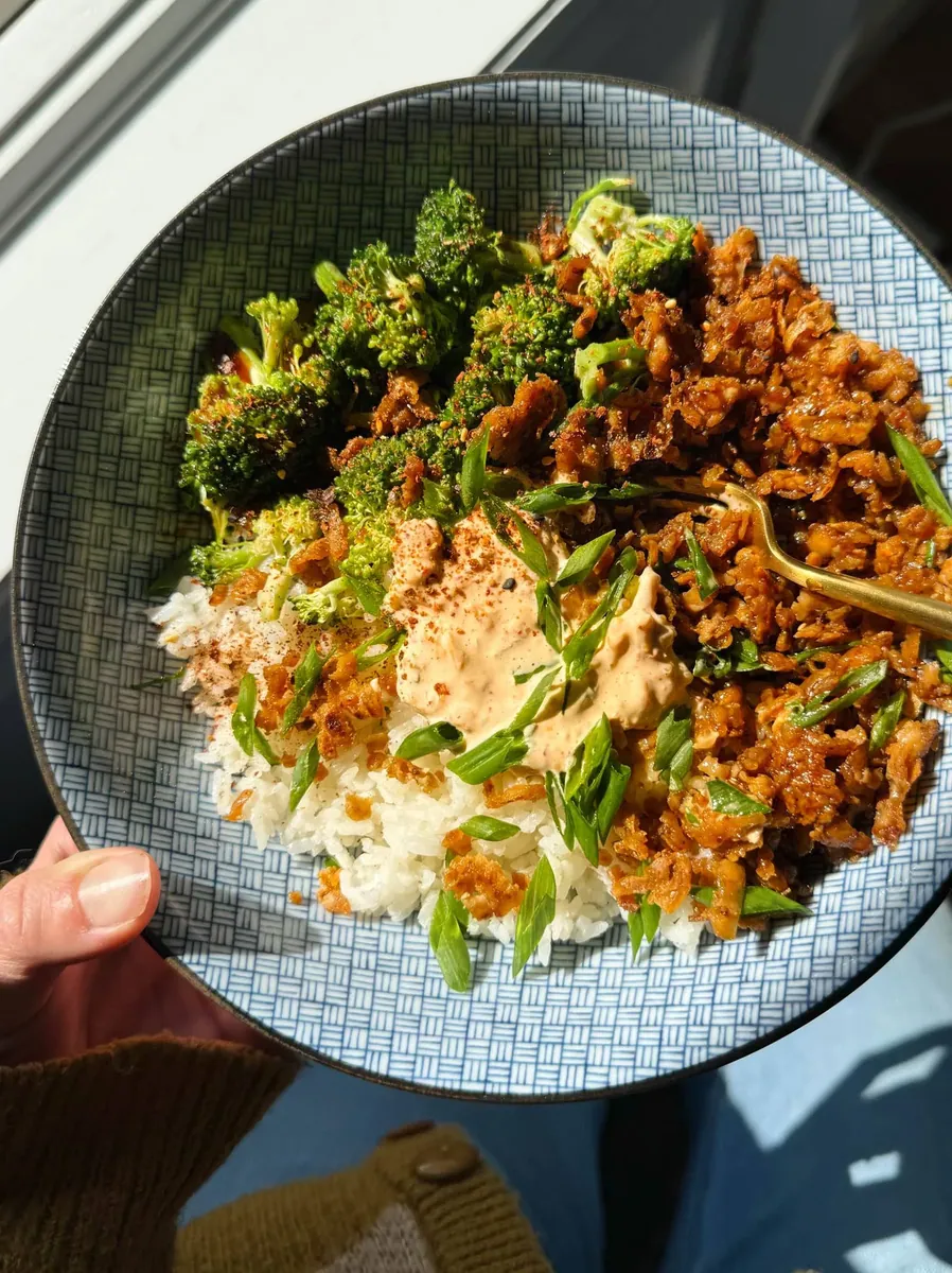 Teriyaki Tofu Rice Bowls
