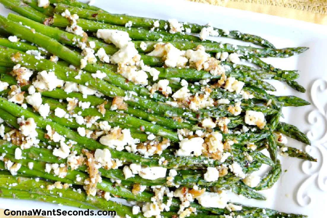 Roasted Garlic Asparagus