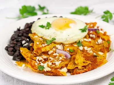 Red Chilaquiles