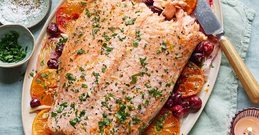 Clementine Fennel Salmon