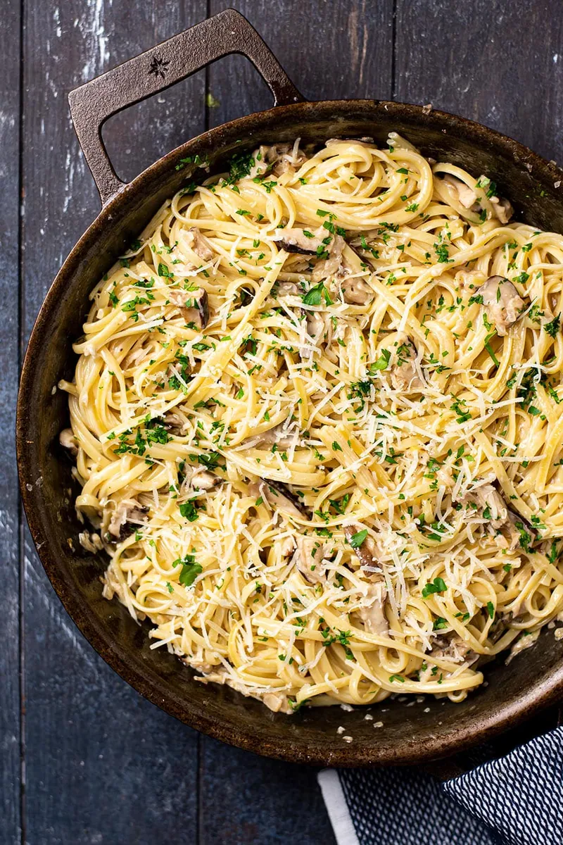 Creamy Mushroom Pasta