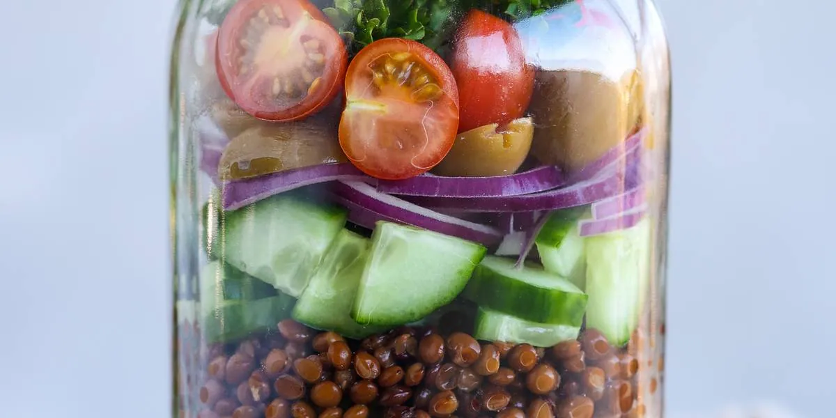Bulgur Salad in a Jar