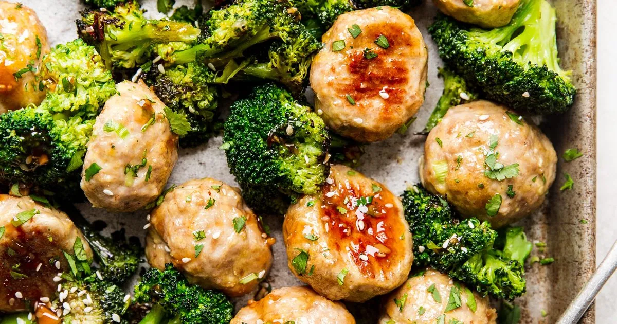 Freezer Teriyaki Chicken Meatballs