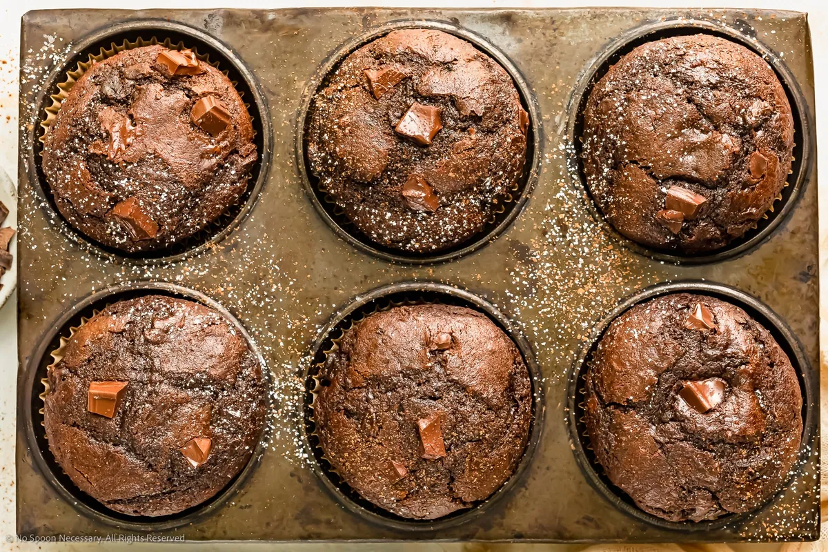 Chocolate Muffins (12 servings)