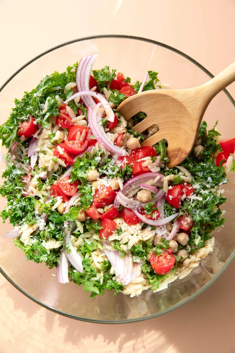 Kale Pasta Salad