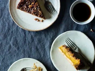 Pumpkin Pecan Cheesecake