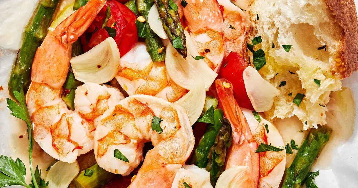 Shrimp Scampi Packets