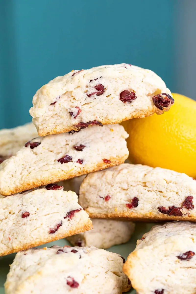 Lemon Cranberry Scones