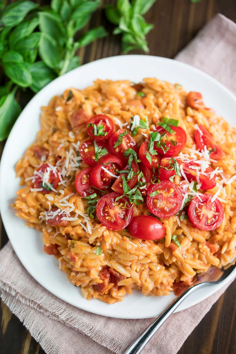 Creamy Tomato Orzo