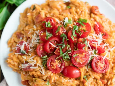 Creamy Tomato Orzo