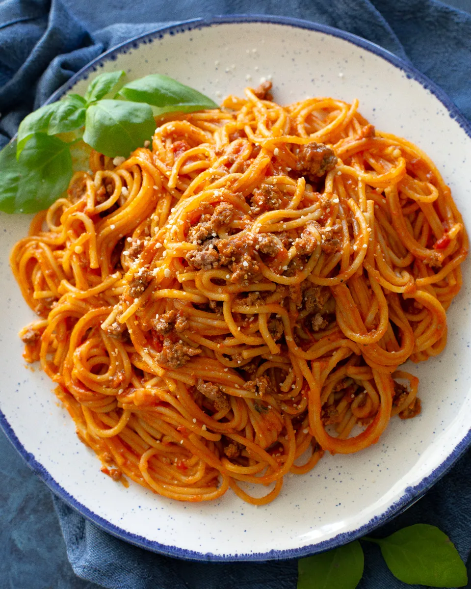 Instant Pot Spaghetti (6 servings)