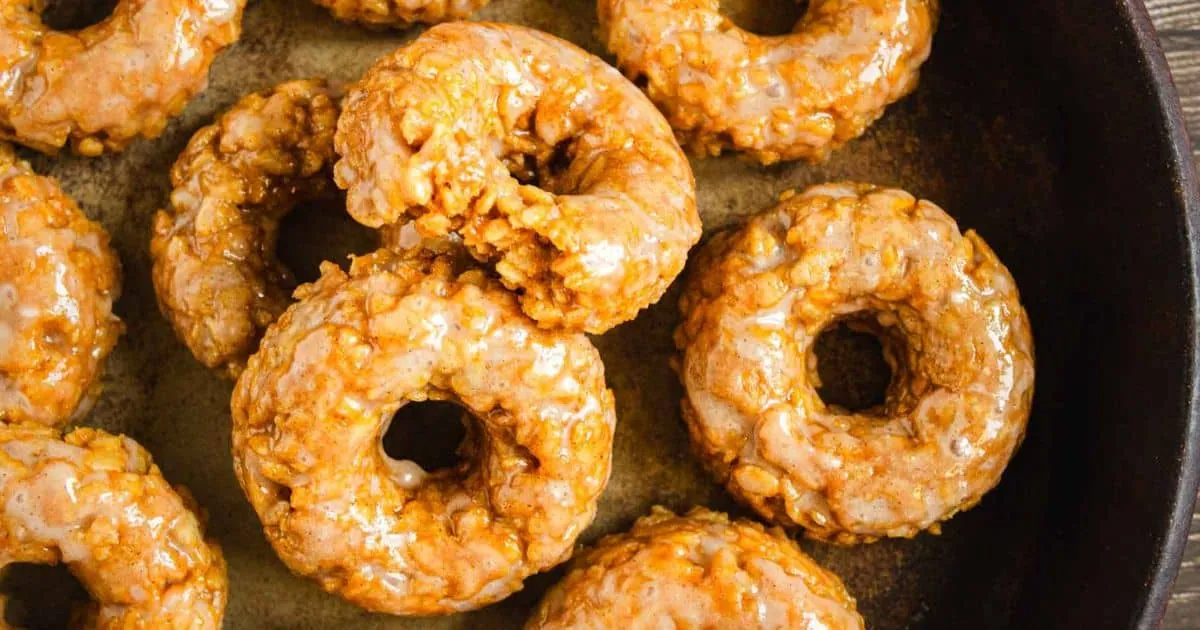 Pumpkin Cereal Donuts