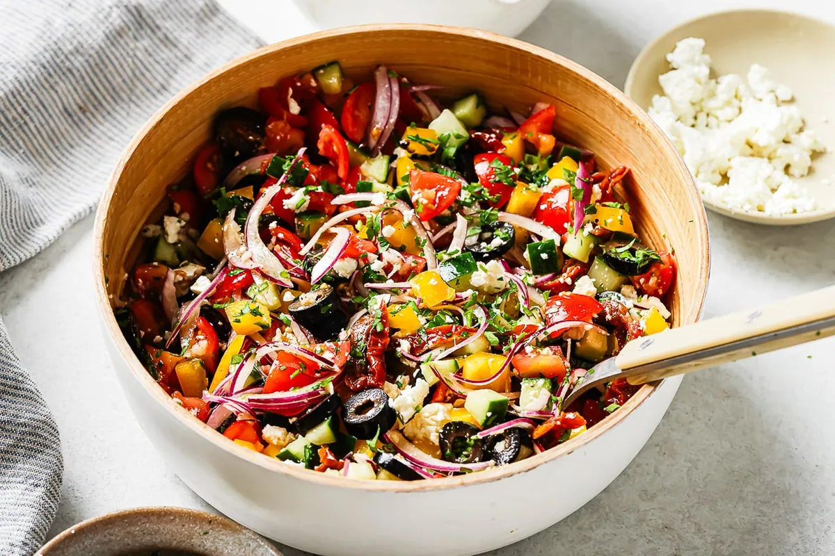 Mediterranean Chopped Salad