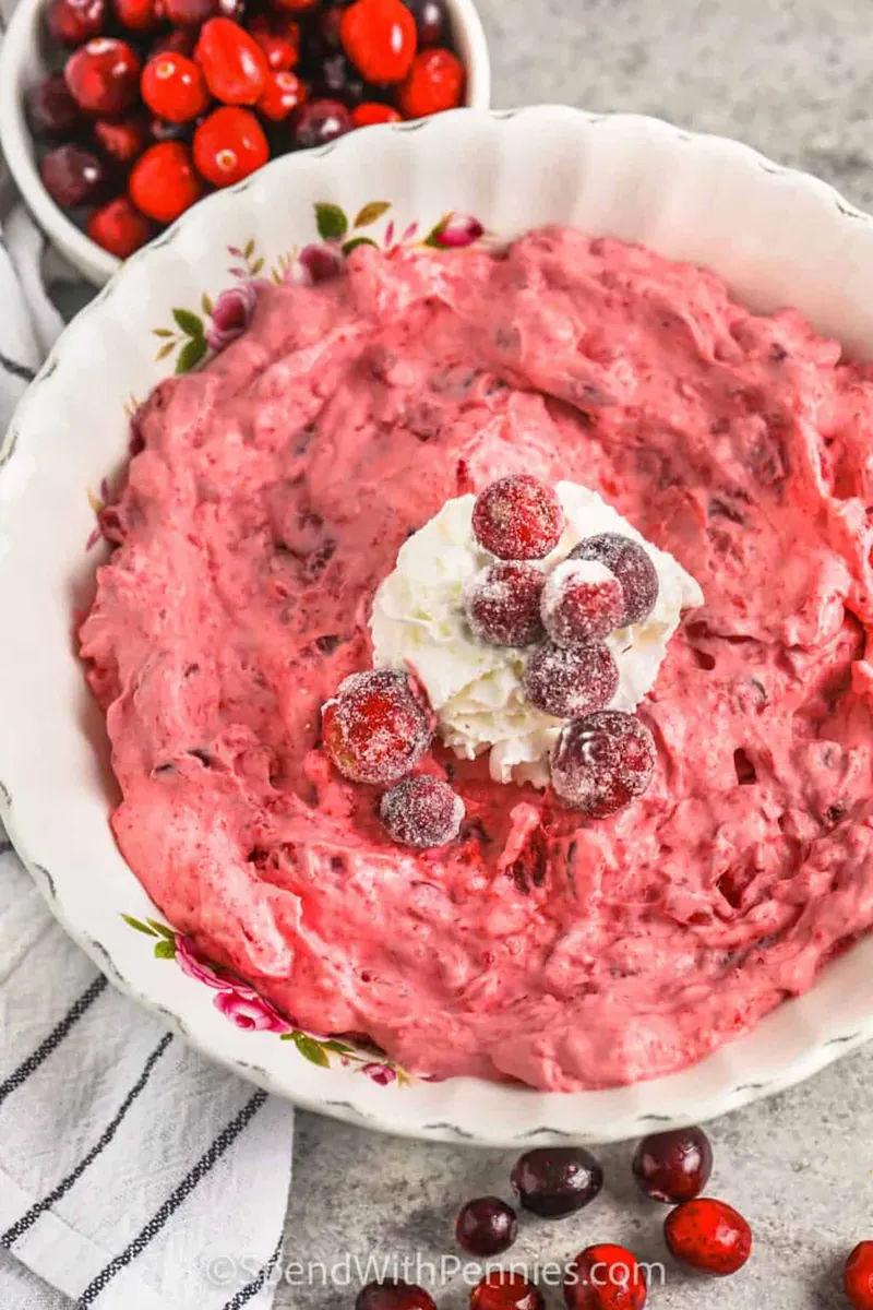 Cranberry Raspberry Salad