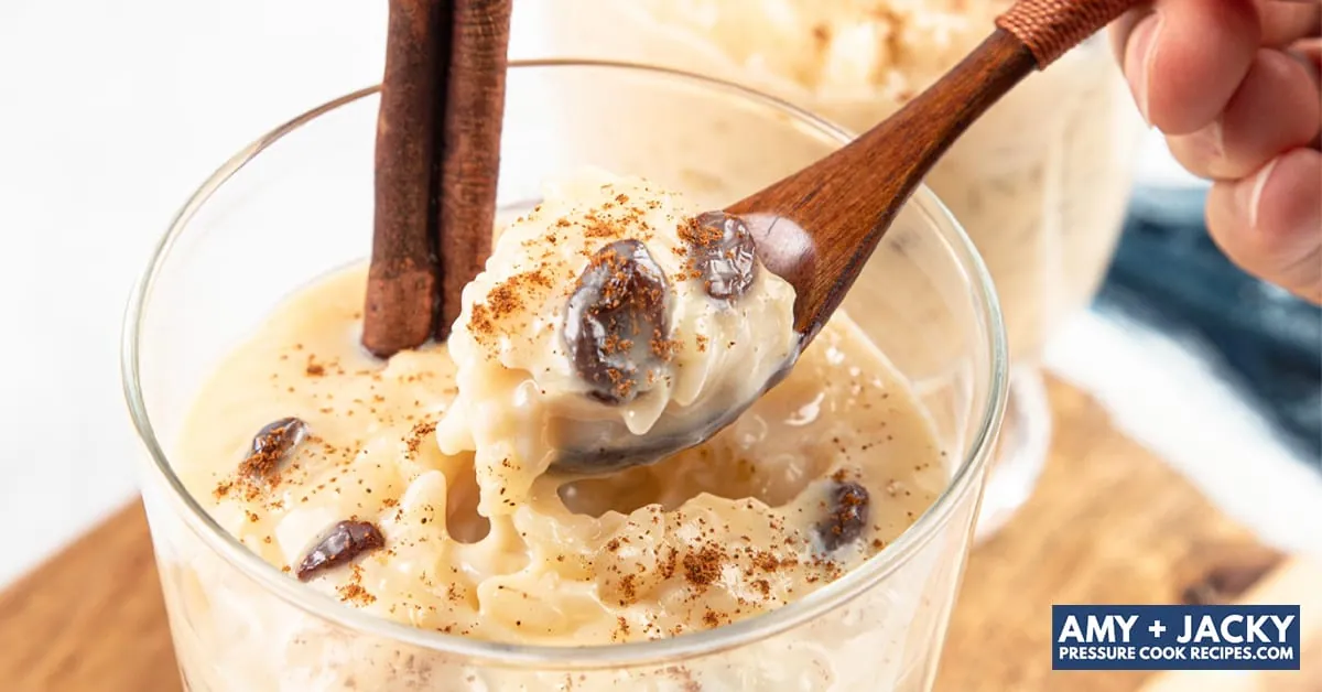 Instant Pot Rice Pudding