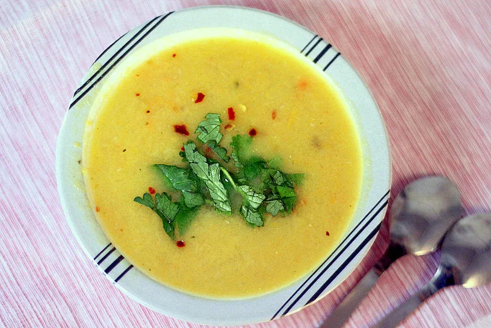 Carrot Leek Parsnip Soup