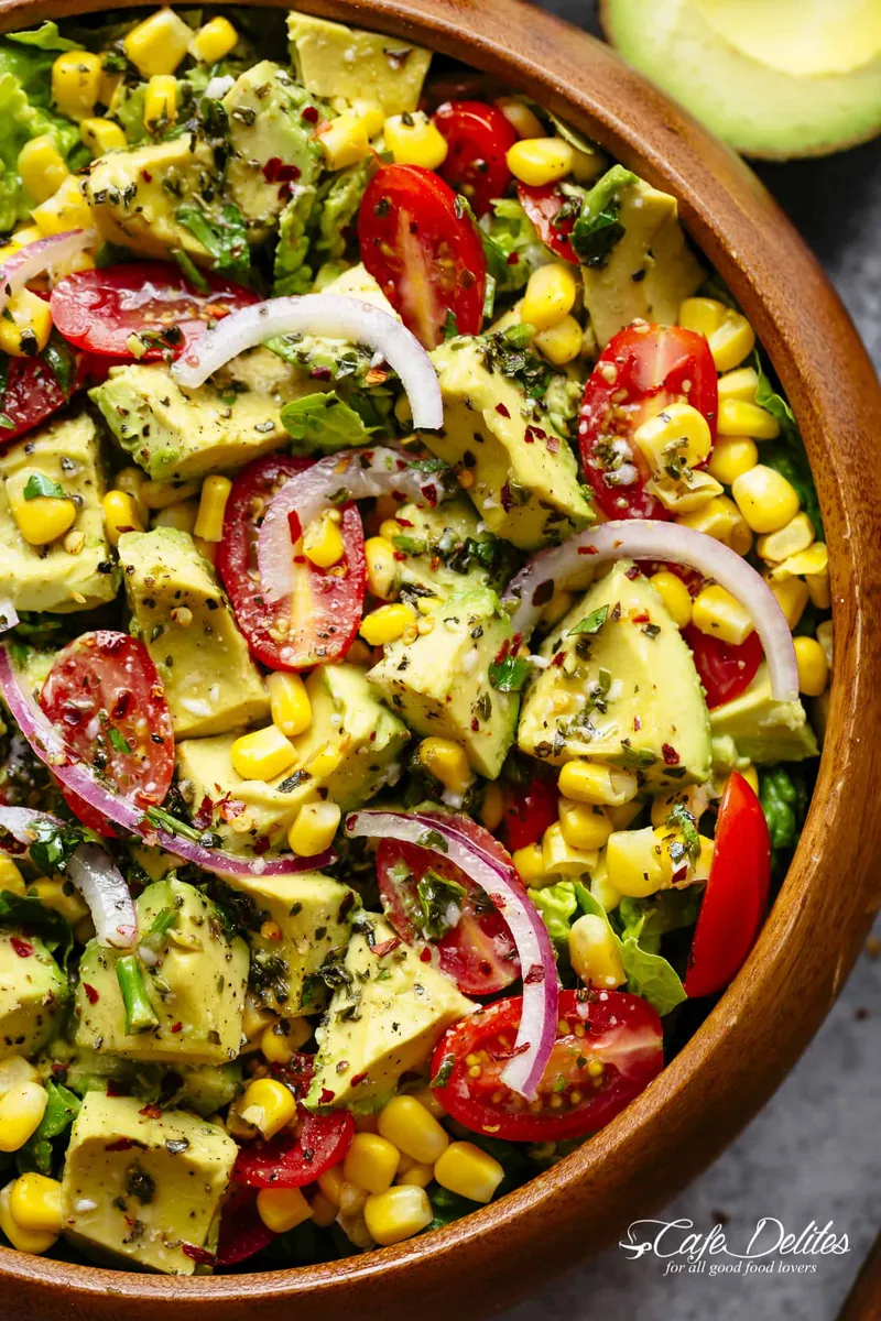 Avocado Tomato Corn Salad