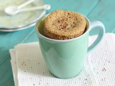Cake Batter Mug Cake