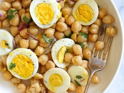 Chickpea Egg Salad