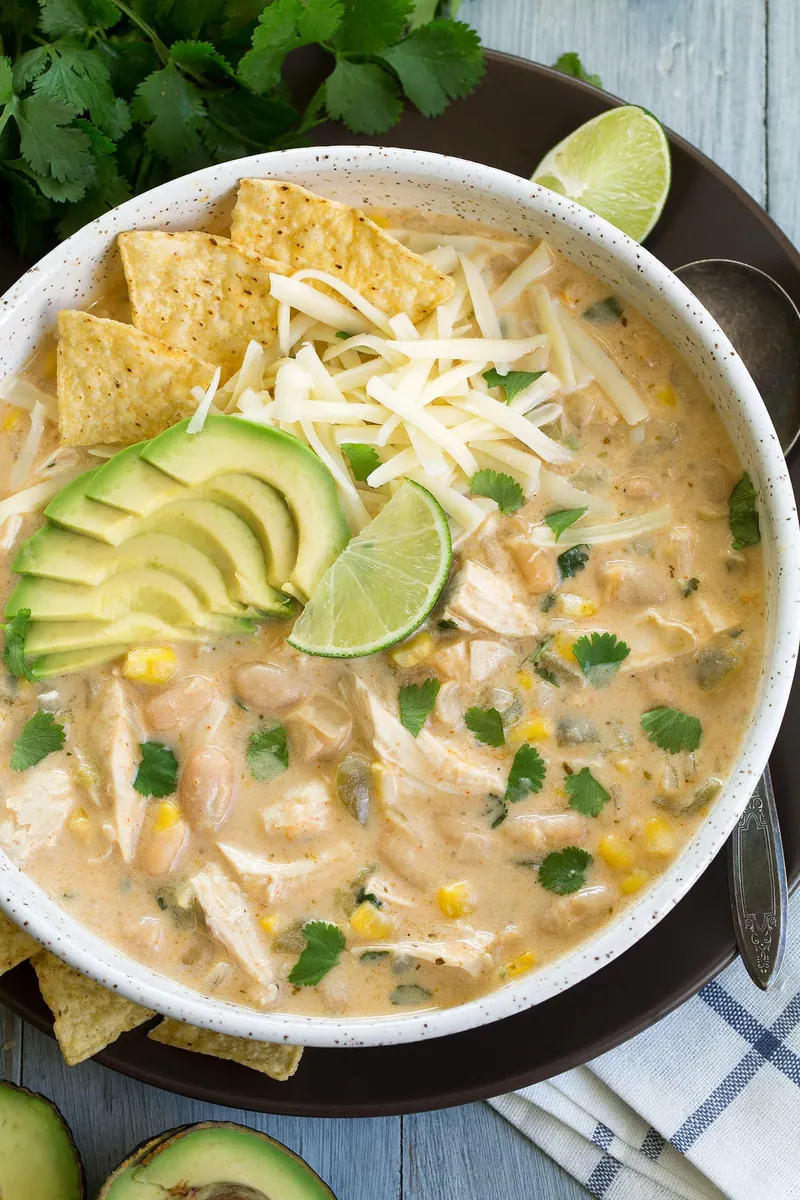 Creamy White Chicken Chili