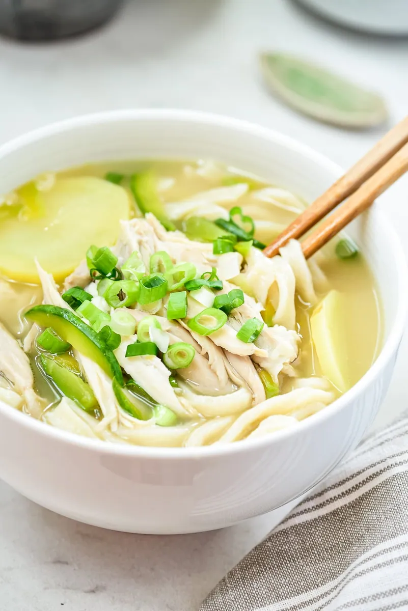 Chicken Kalguksu Noodle Soup