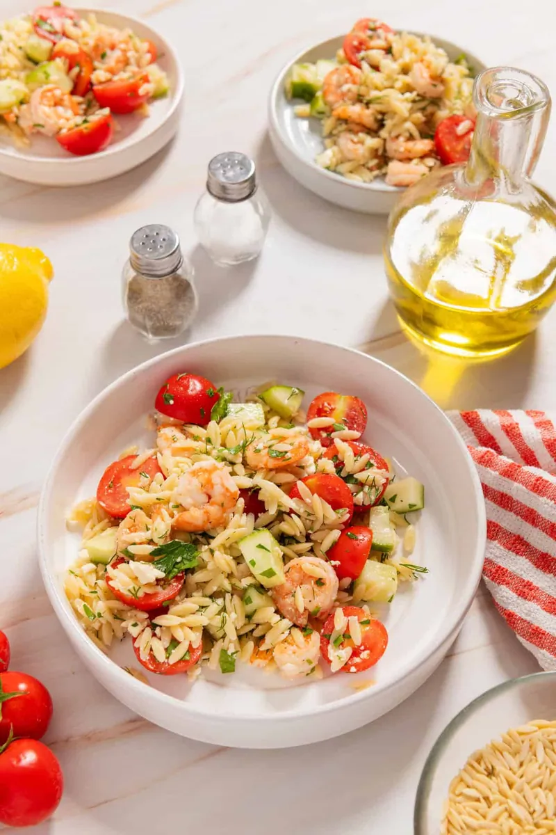 Shrimp Orzo Salad
