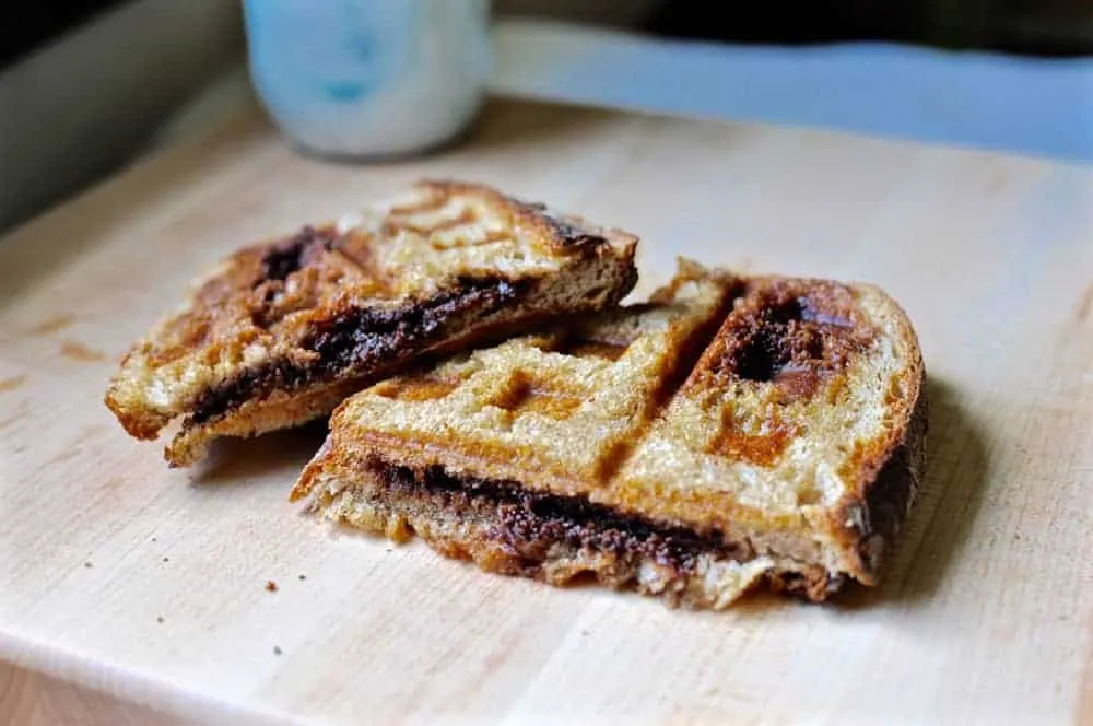 Mexican Chocolate Waffle Sandwich