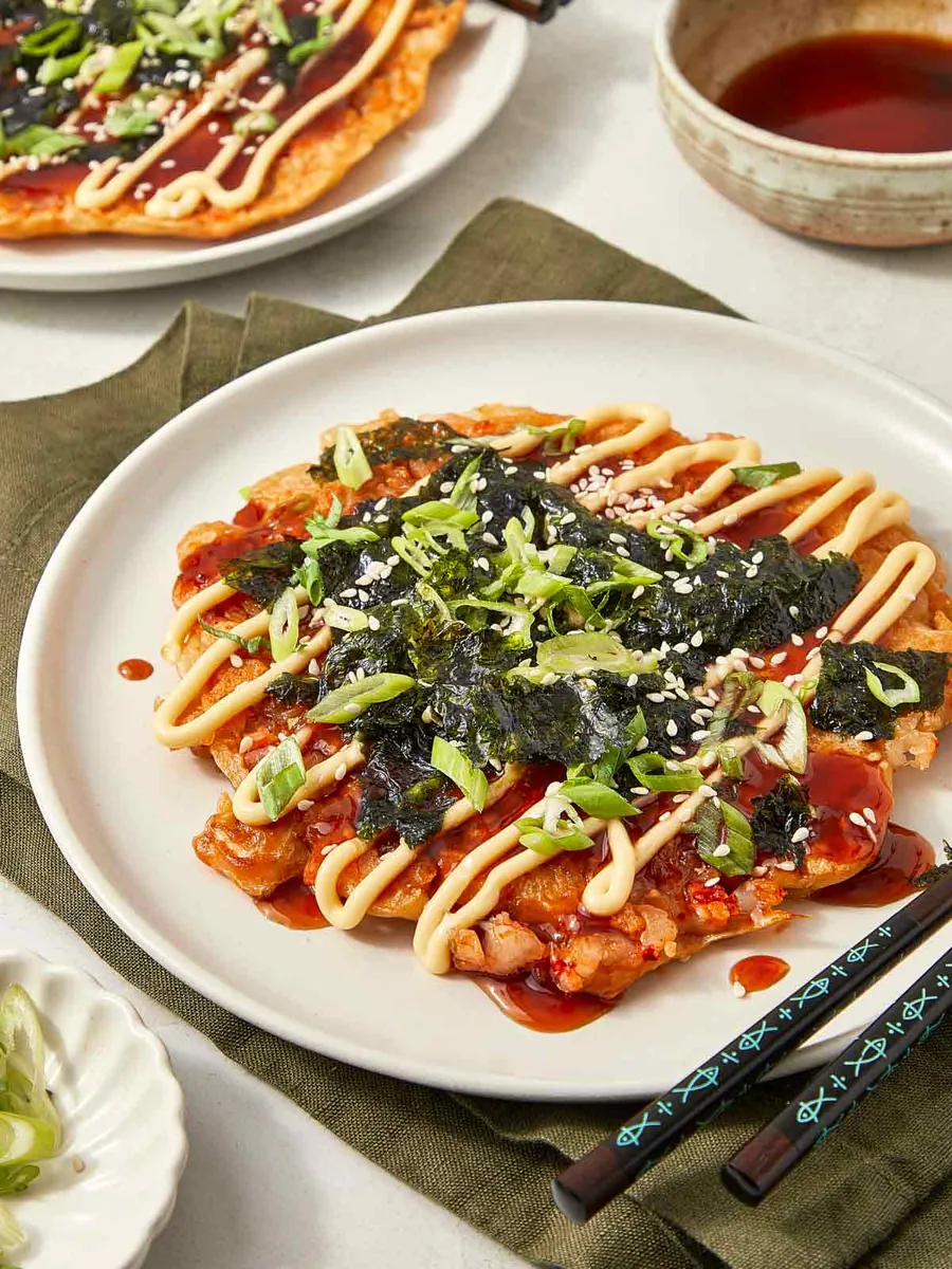 Shrimp Okonomiyaki
