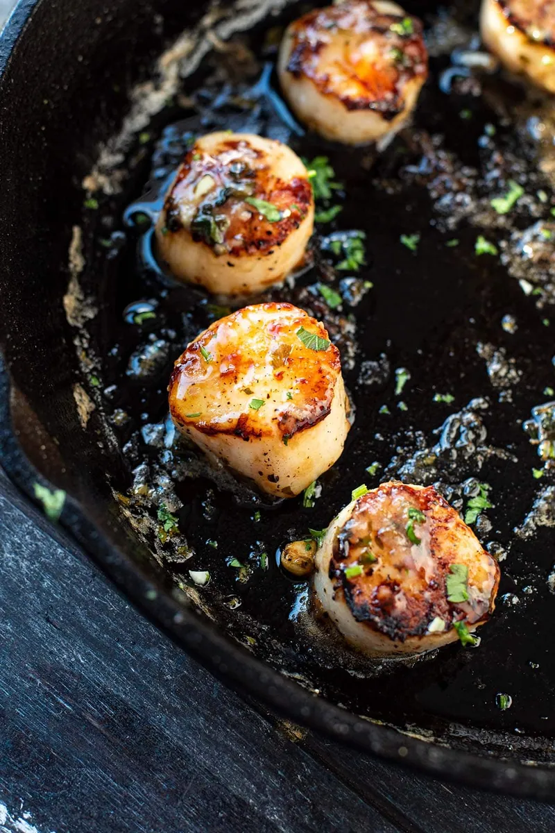 Pan-Seared Scallops