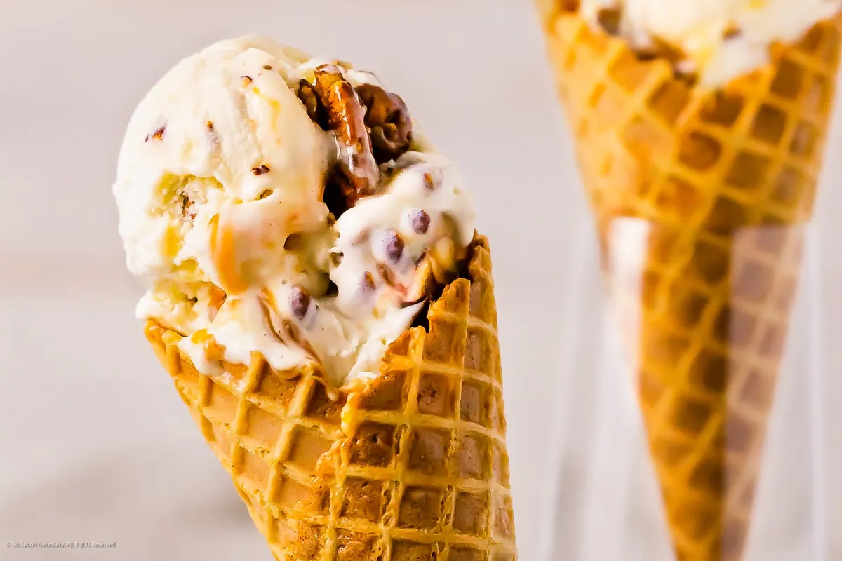 Buttered Pecan Ice Cream