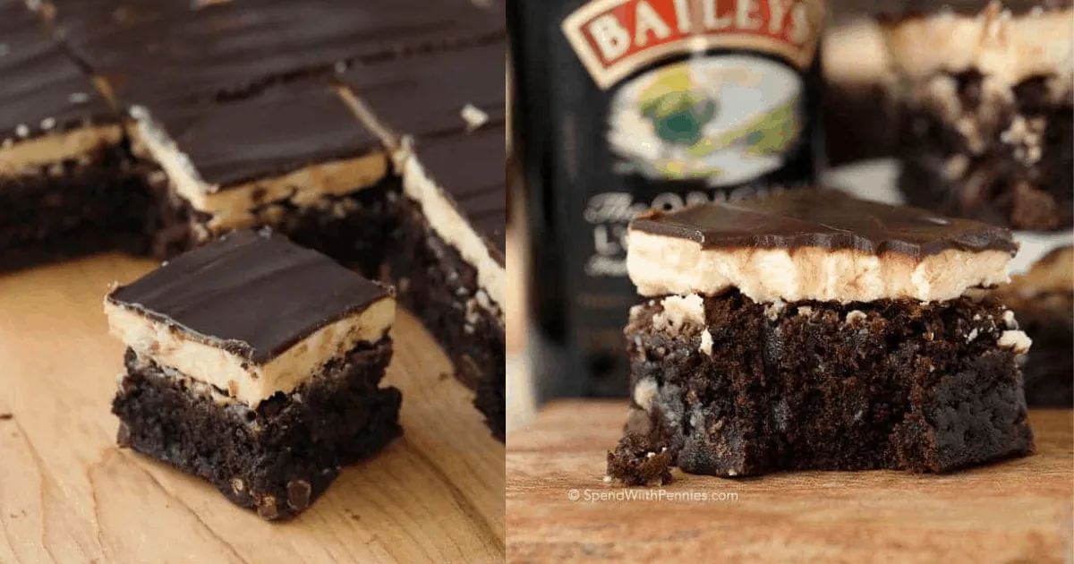 Irish Cream Brownies