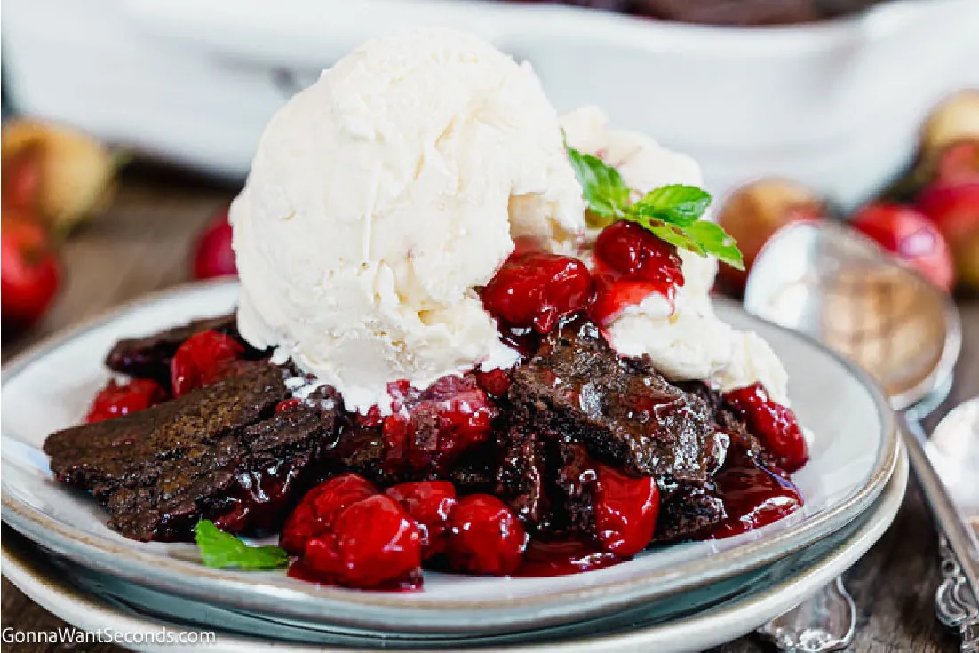 Chocolate Cherry Dump Cake