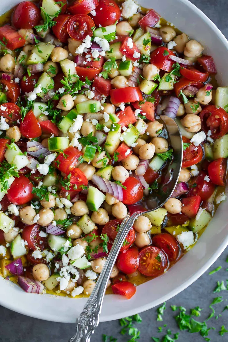 Marinated Chickpea Salad
