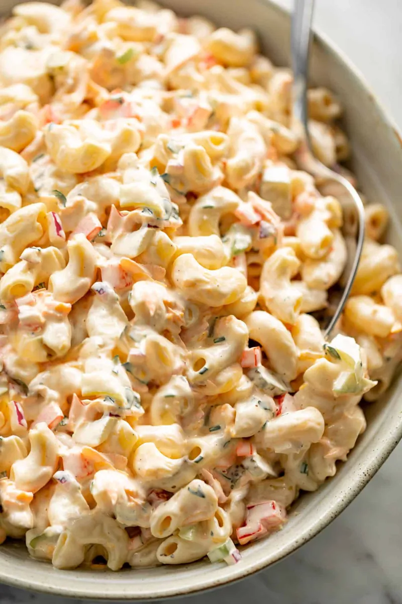 Macaroni Salad with pasta