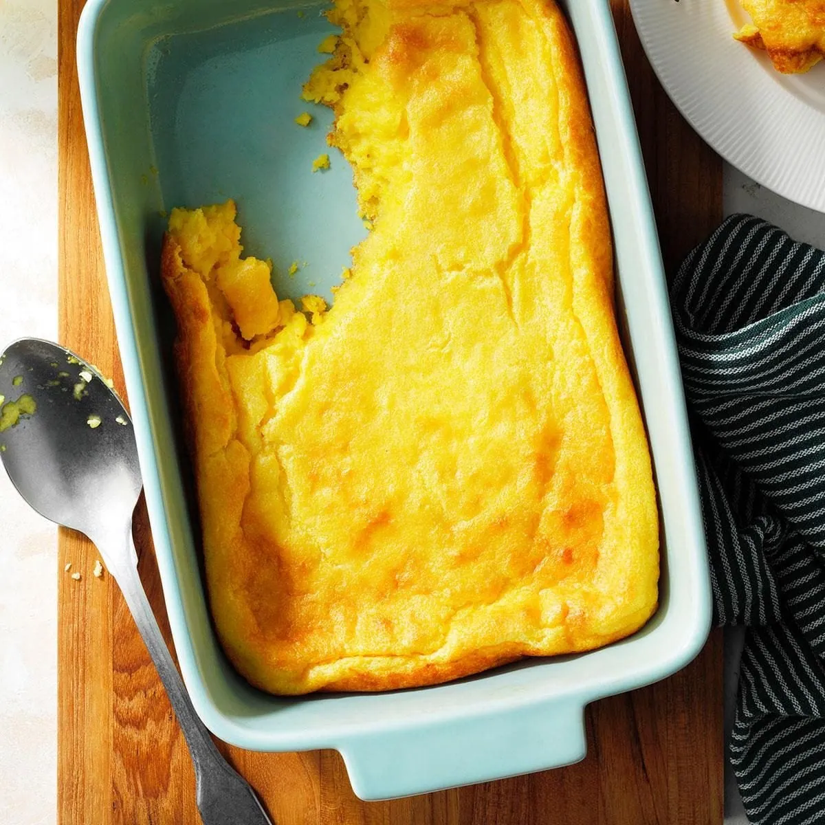 Spoon Bread with milk