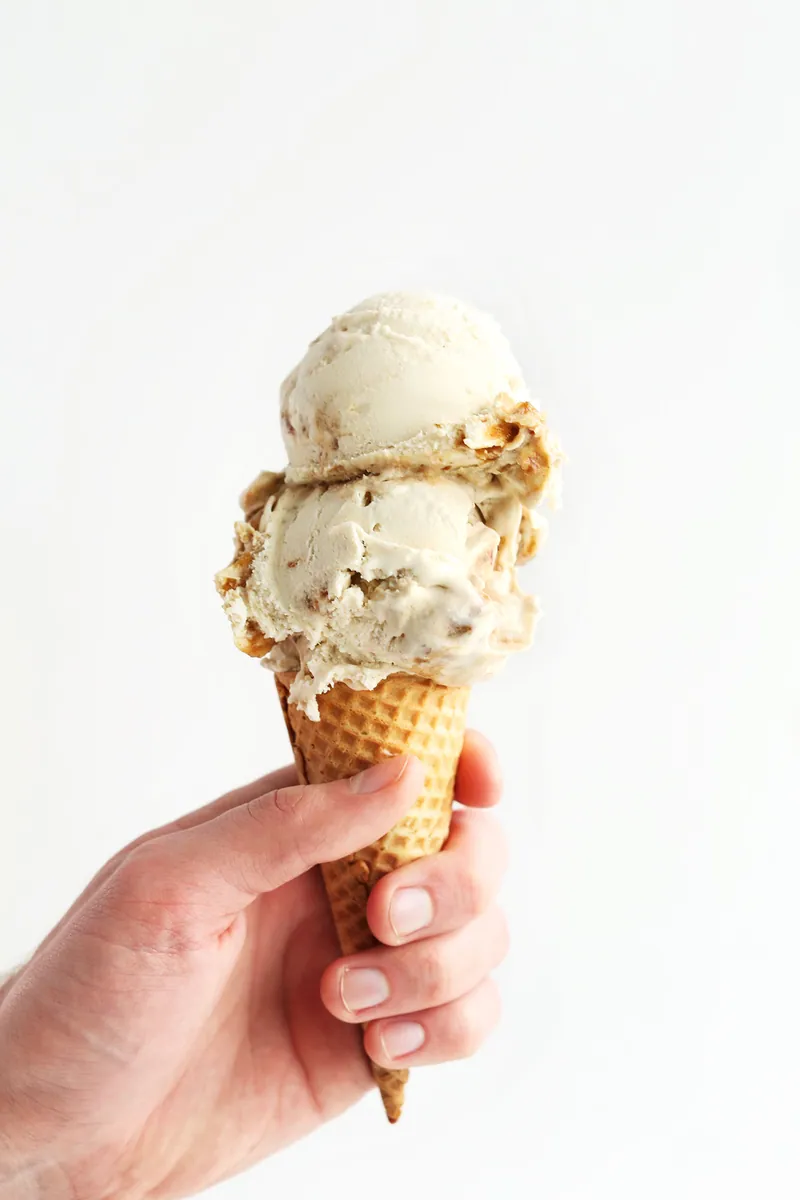 Salted Caramel Coconut Ice Cream