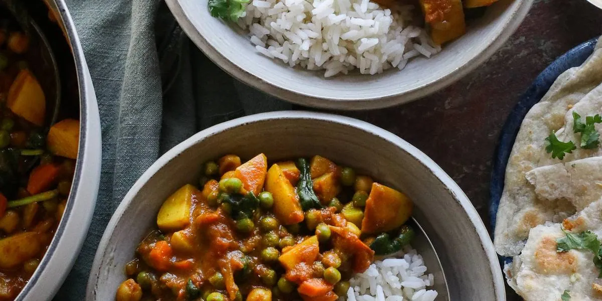Potato Spinach Curry