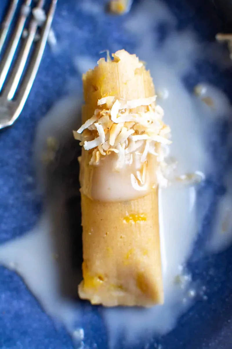Pineapple Coconut Tamales