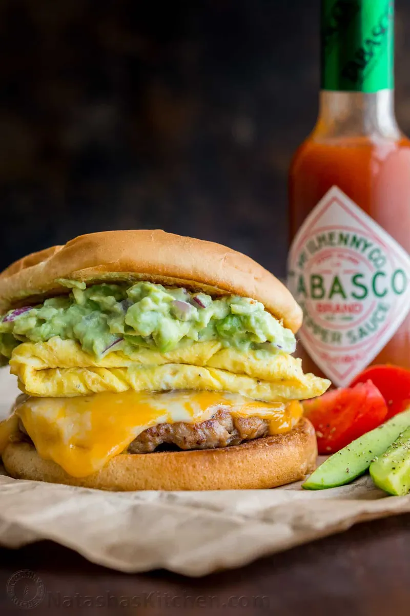 Sausage and Egg Sandwiches