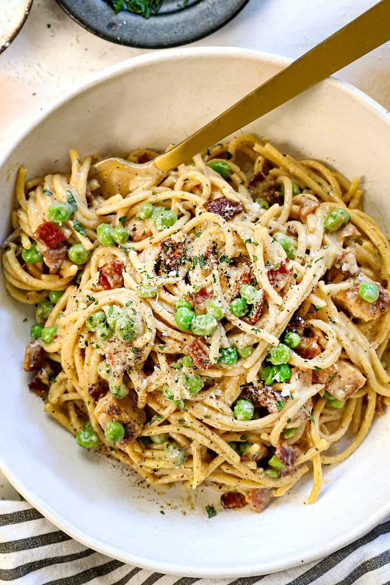 Chicken Bacon Carbonara